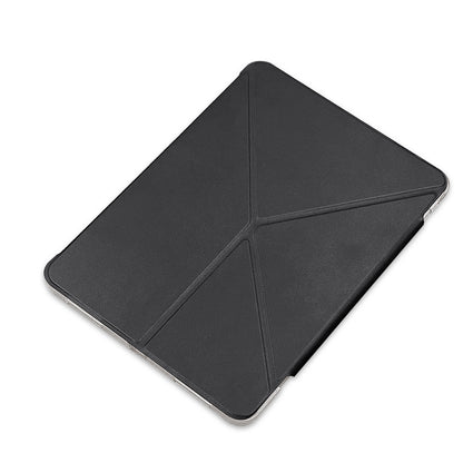 Apple iPad Pro 11 2025 M5 Raptic Clear Folio Airbagli Şeffaf Kapaklı Katlanabilir Standlı Kılıf