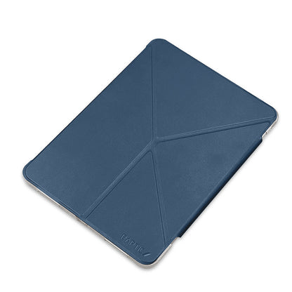 Apple iPad Pro 11 2025 M5 Raptic Clear Folio Airbagli Şeffaf Kapaklı Katlanabilir Standlı Kılıf