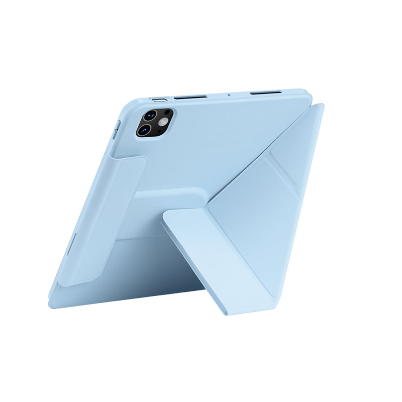 Apple iPad Pro 11 2025 M5 Wiwu 360° Dönebilen Standlı Magnetik Koruyucu Tablet Kılıfı