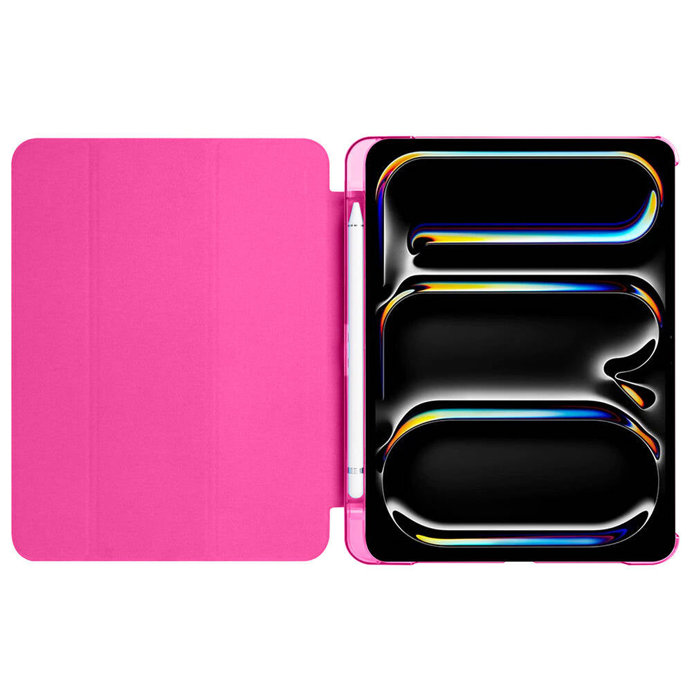 Apple iPad Pro 11 2025 M5 Zore Smart Cover Kalem Bölmeli Standlı 1-1 Kılıf