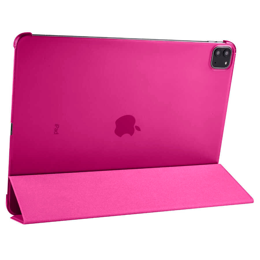 Apple iPad Pro 12.9 2022 M2 Zore Smart Cover Standlı 1-1 Kılıf