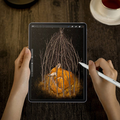 Apple iPad Pro 13 2025 M5 Kağıt Hisli Benks Mat Paper-Like Ekran Koruyucu