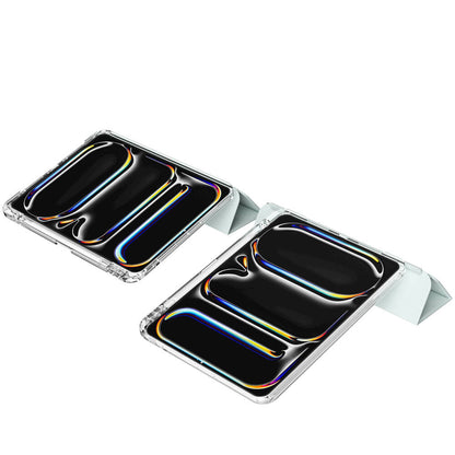 Apple iPad Pro 13 2025 M5 Kılıf Magnetik Ayrılabilen Airbagli Zore Sliding Tablet Kılıfı