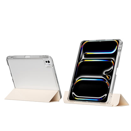 Apple iPad Pro 13 2025 M5 Kılıf Magnetik Ayrılabilen Airbagli Zore Sliding Tablet Kılıfı
