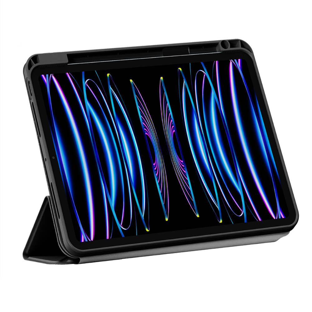 Apple iPad Pro 13 2025 M5 Wiwu 360° Dönebilen Standlı Magnetik Koruyucu Tablet Kılıfı