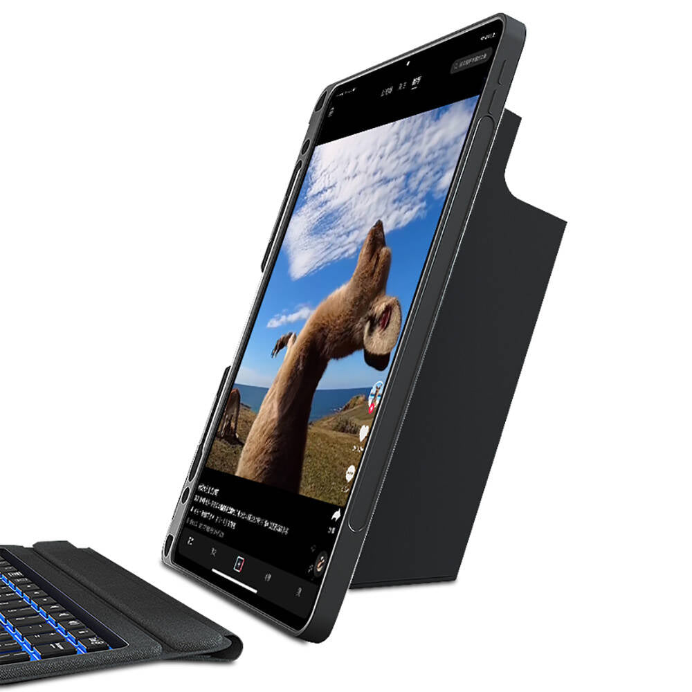 Apple iPad Pro 13 2025 M5 Wiwu Mag Touch Klavyeli Standlı Kılıf