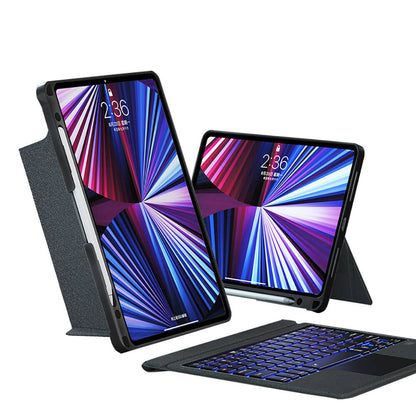 Apple iPad Pro 13 2025 M5 Wiwu Mag Touch Klavyeli Standlı Kılıf