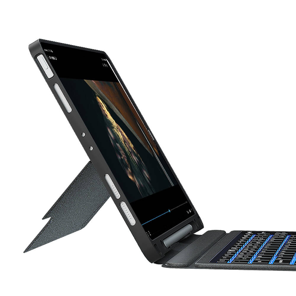 Apple iPad Pro 13 2025 M5 Wiwu Mag Touch Klavyeli Standlı Kılıf