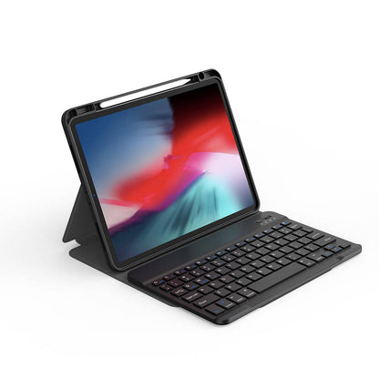 Apple iPad Pro 13 2025 M5 Wiwu Protective Gizli Kalem Bölmeli Klavyeli Kılıf