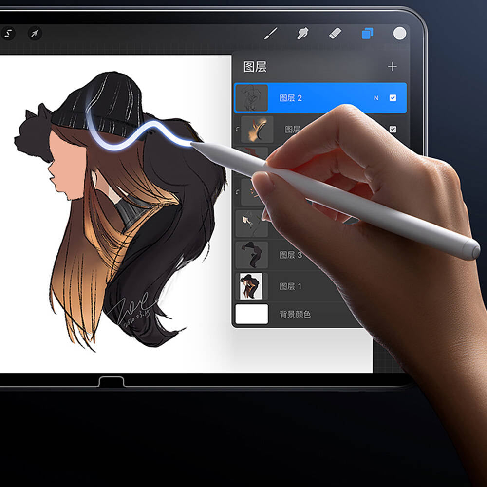 Apple iPad Pro 13 2025 M5 Wiwu Wi-GQ003 iVista Serisi Oleofobik HD Temperli Cam Ekran Koruyucu