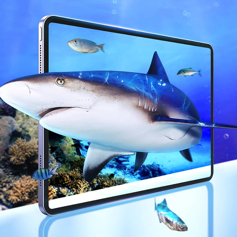 Apple iPad Pro 13 2025 M5 Wiwu Wi-GQ003 iVista Serisi Oleofobik HD Temperli Cam Ekran Koruyucu