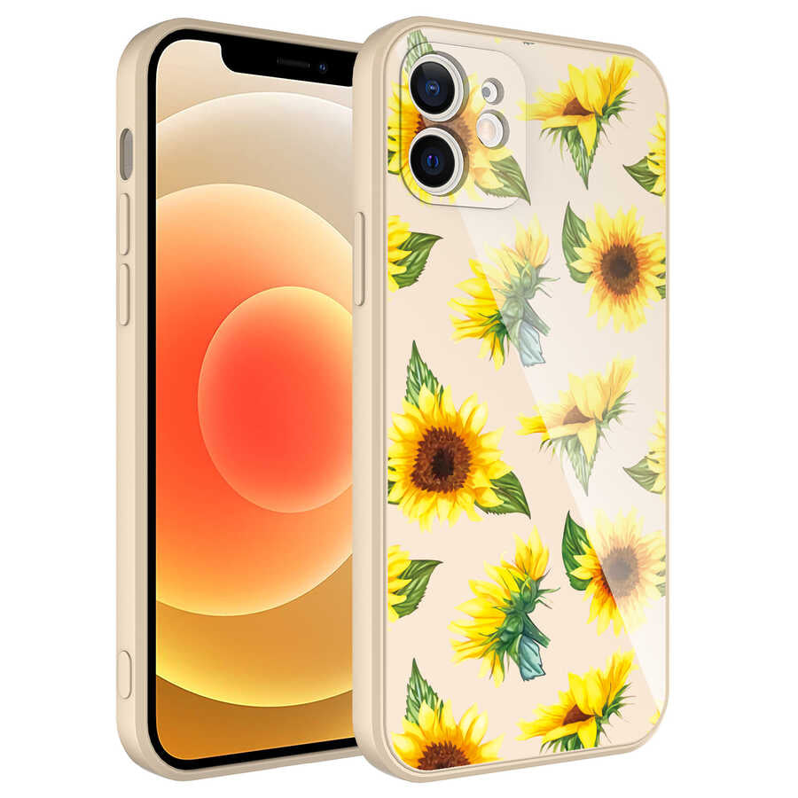 Apple iPhone 11 Kılıf Kamera Korumalı Desenli Sert Silikon Zore Epoksi Kapak
