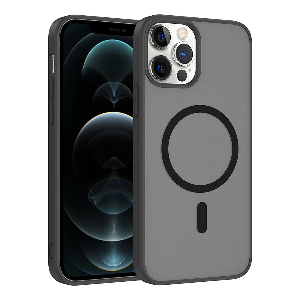 Apple iPhone 11 Pro Max Kılıf M-safe Şarj Özellikli Zore Babet Kapak