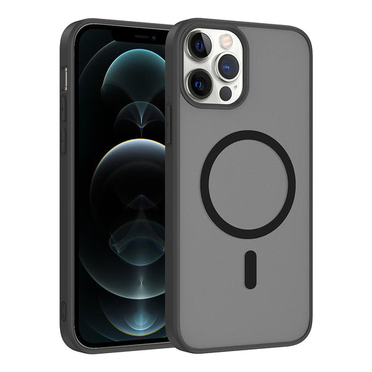 Apple iPhone 11 Pro Max Kılıf M-safe Şarj Özellikli Zore Babet Kapak