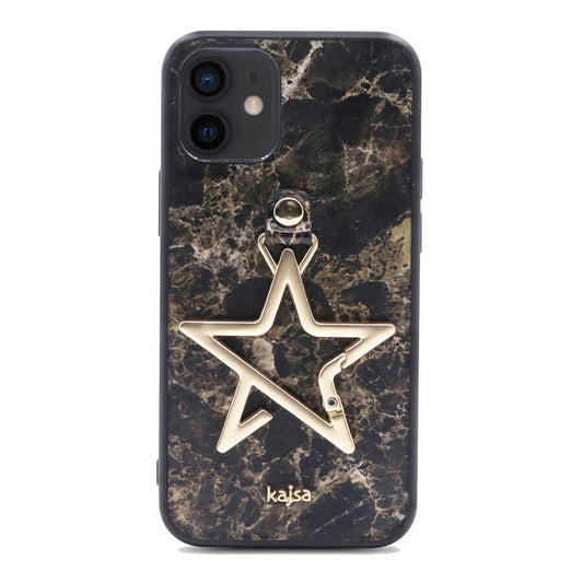 Apple iPhone 12 Kılıf Kajsa Starry Serisi Marble Kapak