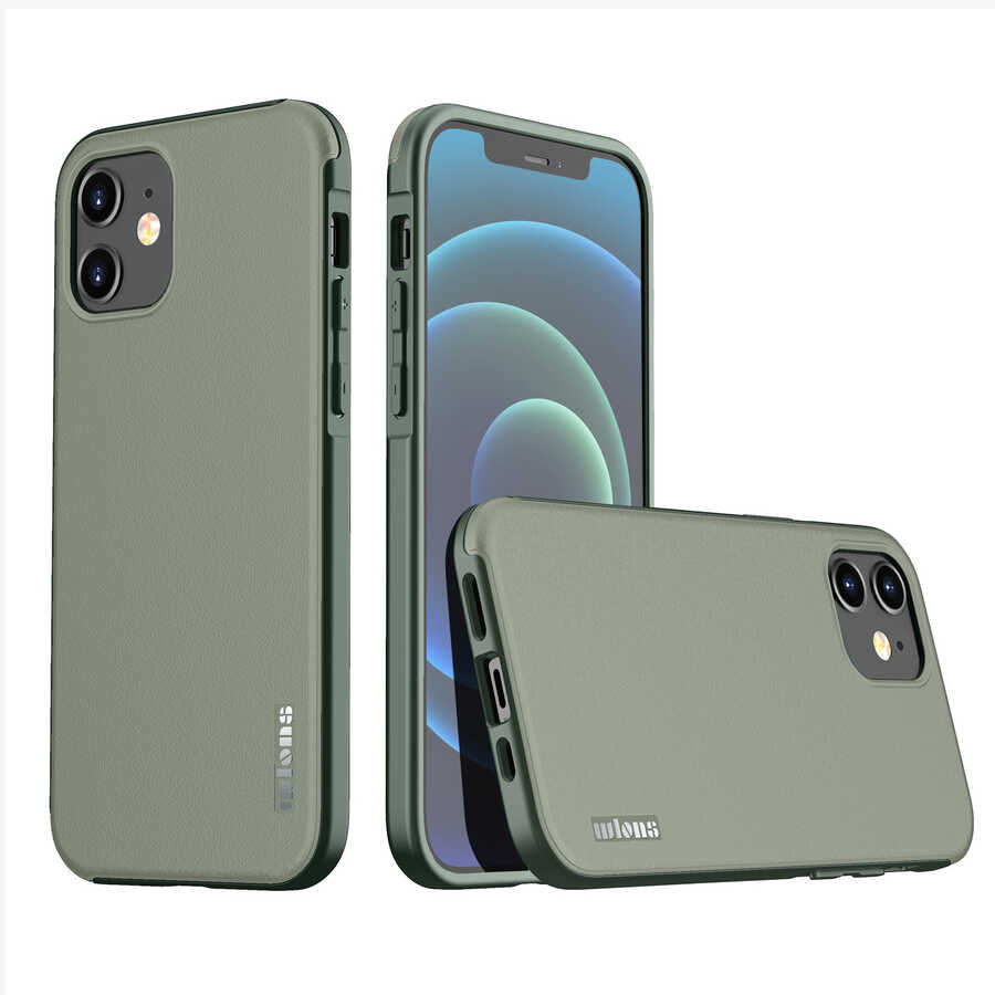 Apple iPhone 12 Kılıf Wlons Hill Kapak