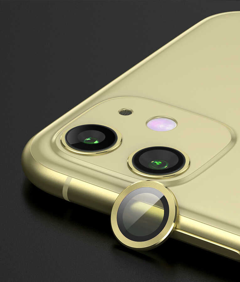 Apple iPhone 12 Mini Zore CL-02 Kamera Lens Koruyucu