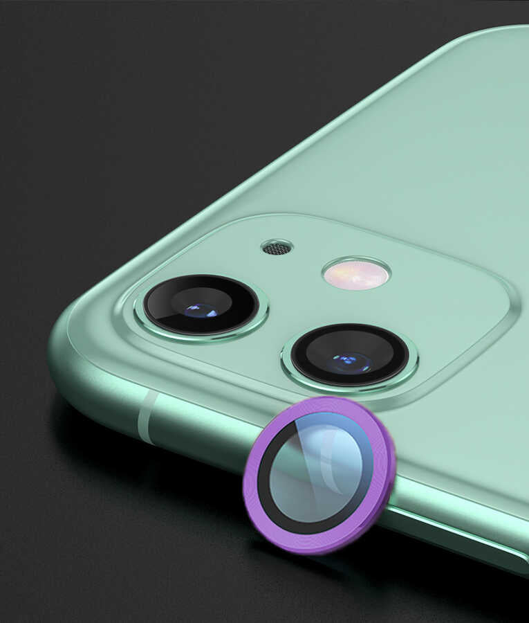 Apple iPhone 12 Mini Zore CL-02 Kamera Lens Koruyucu