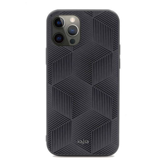 Apple iPhone 12 Pro Max Kılıf Kajsa Splendid Serisi 3D Cube Kapak