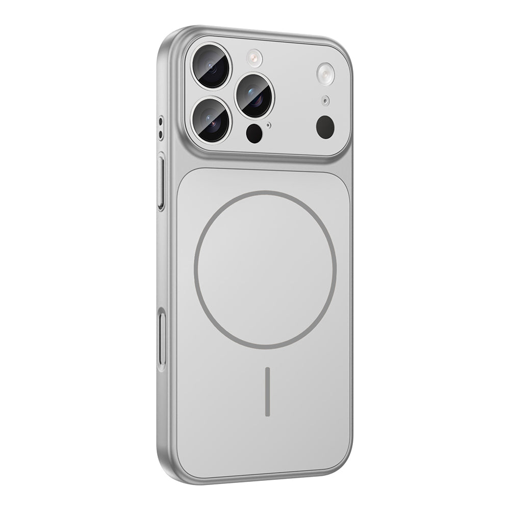 Apple iPhone 12 Pro Max Kılıf Zore M-Safe Şarj Özellikli Kamera Korumalı Formen Kapak