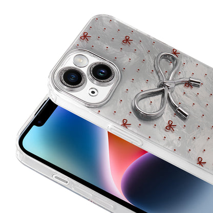 Apple iPhone 13 Kılıf Kamera Korumalı Figürlü Zore Ponti Silikon Kapak