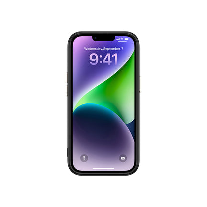 Apple iPhone 13 Kılıf M-safe Şarj Özellikli Karbon Fiber Görünümlü Zore Antina Kapak