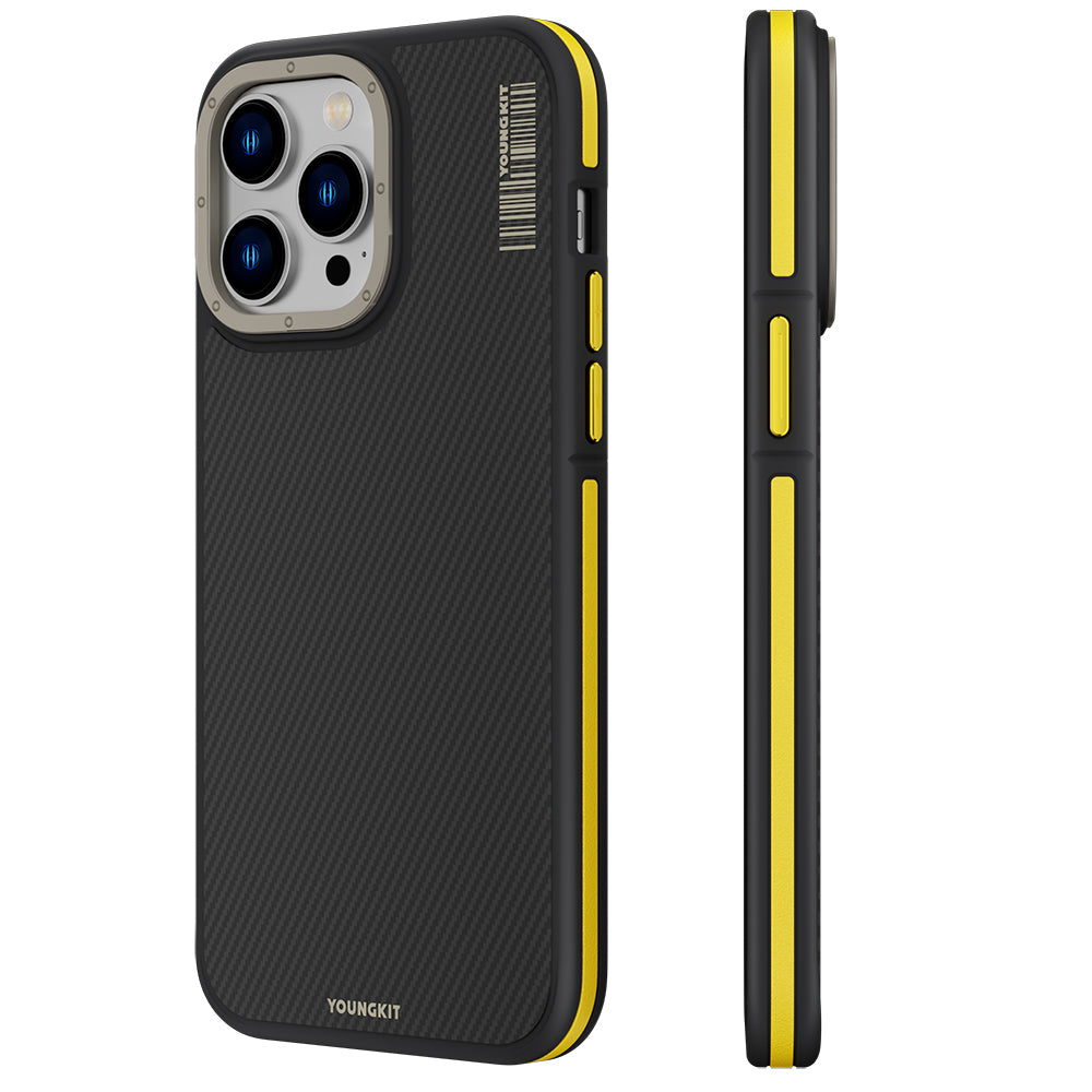 Apple iPhone 13 Pro Kılıf M-safe Şarj Özellikli YoungKit 600D Kapak