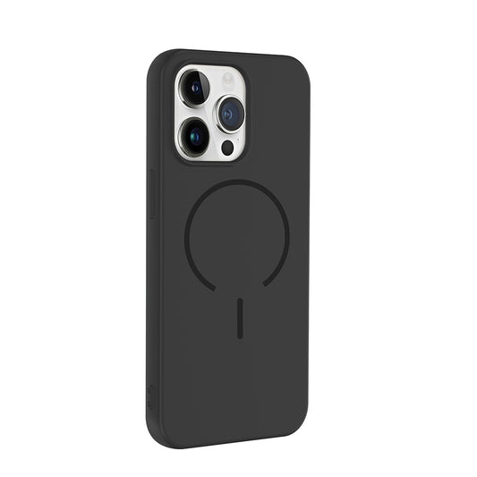 Apple iPhone 13 Pro Kılıf M-safe Şarj Özellikli Zore Meta Kapak