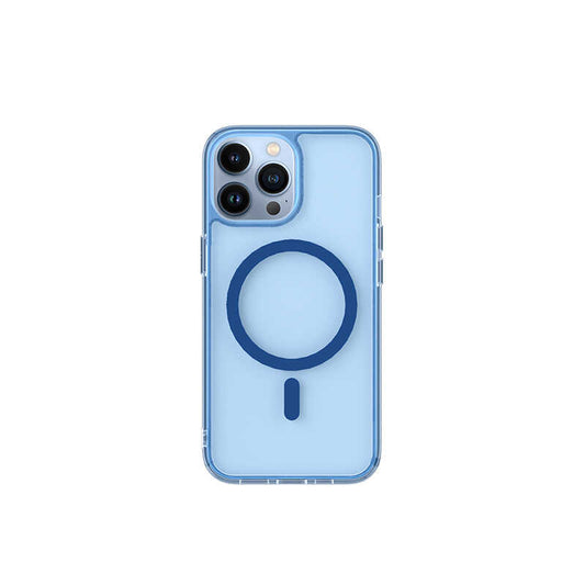 Apple iPhone 13 Pro Wiwu M-safe Şarj Özellikli Lens Korumalı Şeffaf Silikon Kapak