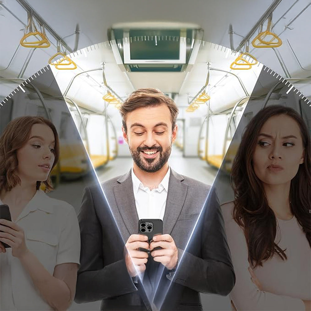 Apple iPhone 13 Zore 2.5D Oliv Privacy Temperli Cam Ekran Koruyucu + Kolay Uygulama Aparatı