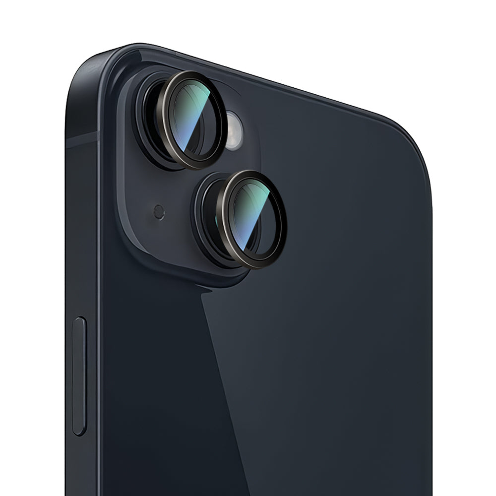 Apple iPhone 14 CaseWorld Alloy Serisi Oleofobik Anti Reflective Kamera Lens Koruyucu
