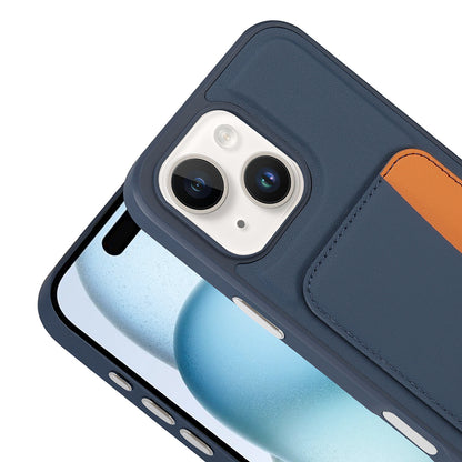 Apple iPhone 14 Kılıf Kartlıklı Zore X-Kart Silikon Kapak