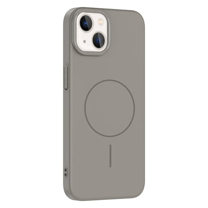 Apple iPhone 14 Kılıf M-safe Şarj Özellikli Zore Ruby Sert Kapak