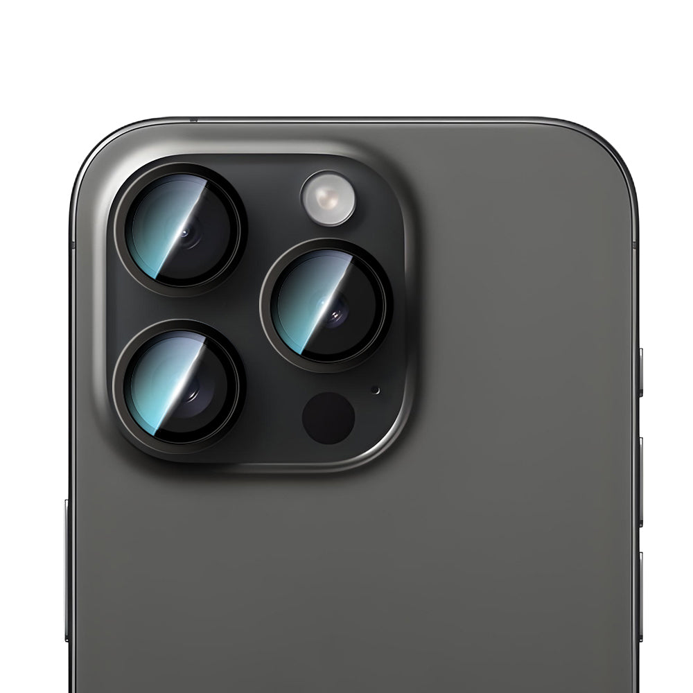 Apple iPhone 14 Pro CaseWorld Alloy Serisi Oleofobik Anti Reflective Kamera Lens Koruyucu