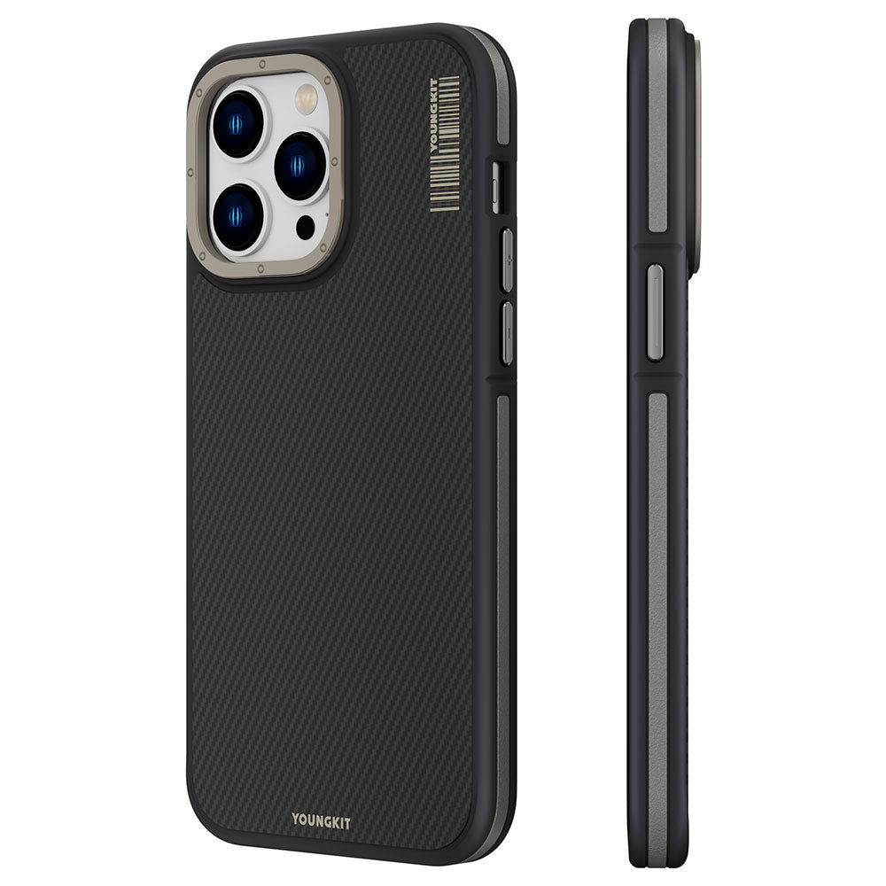 Apple iPhone 14 Pro Kılıf M-safe Şarj Özellikli YoungKit 600D Kapak