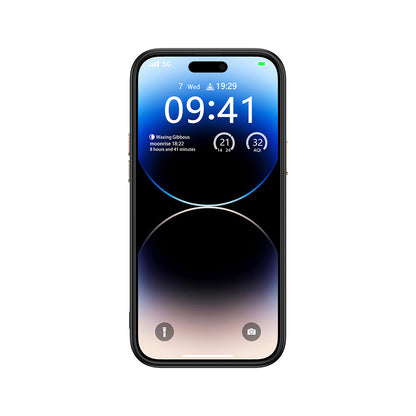 Apple iPhone 14 Pro Kılıf M-safe Şarj Özellikli Karbon Fiber Görünümlü Zore Antina Kapak