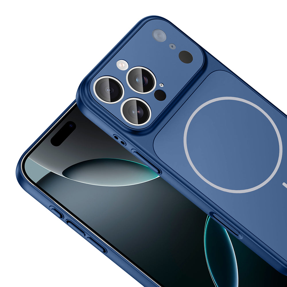 Apple iPhone 14 Pro Kılıf Zore M-Safe Şarj Özellikli Kamera Korumalı Formen Kapak