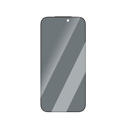 Apple iPhone 14 Pro Max CaseWorld Applicator Serisi 2.5D Eyesafe Mavi Işık Teknolojili 0.33mm Privacy Temperli Cam Ekran Koruyucu + Uygulama Aparatı