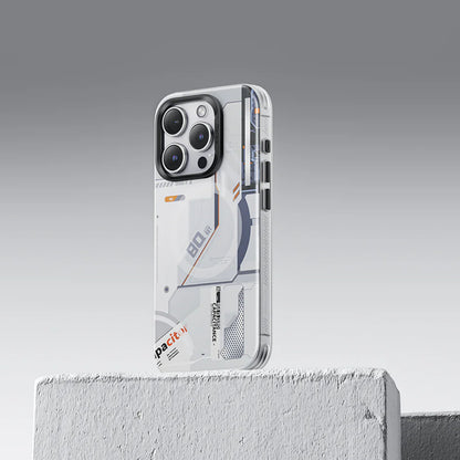 Apple iPhone 14 Pro Max Kılıf M-safe Şarj Özellikli Mekanik Tasarımlı Benks Perspective Serisi Kapak
