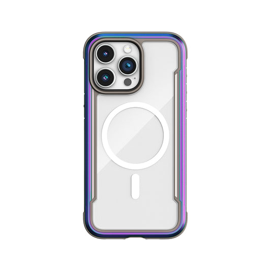 Apple iPhone 14 Pro Max Kılıf M-safe Şarj Özellikli Airbagli Raptic Shield Serisi Şeffaf Arka Yüzey Kapak