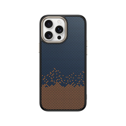Apple iPhone 14 Pro Max Kılıf M-safe Şarj Özellikli Karbon Fiber Görünümlü Zore Antina Kapak