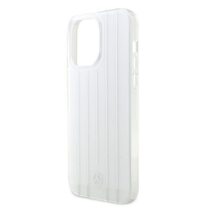 Apple iPhone 14 Pro Max Kılıf Mercedes Benz Orjinal Lisanslı New Urban 3 Sert PC Paralel Çizgi Desenli Kapak