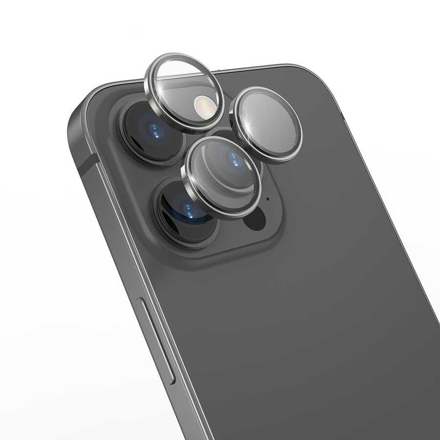 Apple iPhone 14 Pro Wiwu Lens Guard Metal Kamera Lens Koruyucu