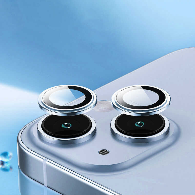 Apple iPhone 14 Wiwu Lens Guard Metal Kamera Lens Koruyucu