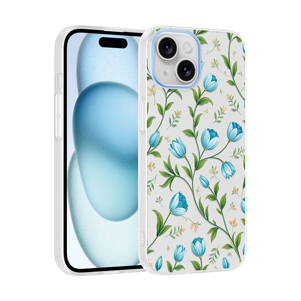 Apple iPhone 15 Kılıf Kamera Korumalı Desenli Zore Klip Kapak