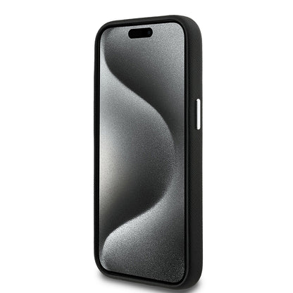 Apple iPhone 15 Kılıf Karl Lagerfeld Orjinal Lisanslı K&C Heads Pin Kapak