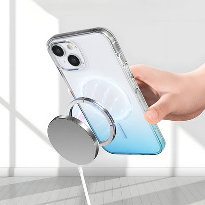 Apple iPhone 15 Kılıf M-Safe Şarj Özellikli Zore Septik Silikon Kapak