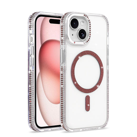 Apple iPhone 15 Kılıf M-safe Şarj Özellikli Zore Tera Silikon Kapak