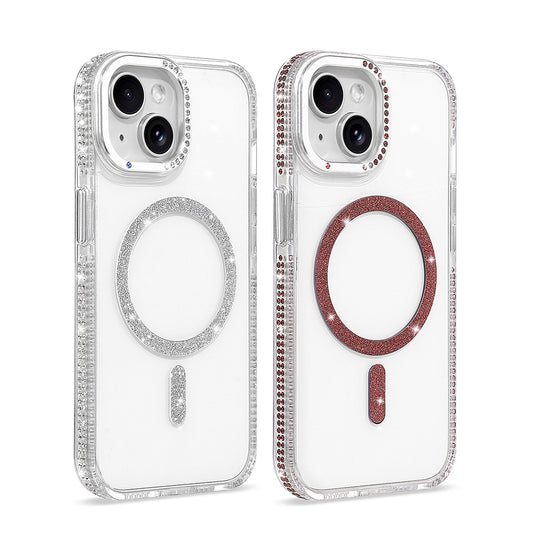 Apple iPhone 15 Kılıf M-safe Şarj Özellikli Zore Tera Silikon Kapak