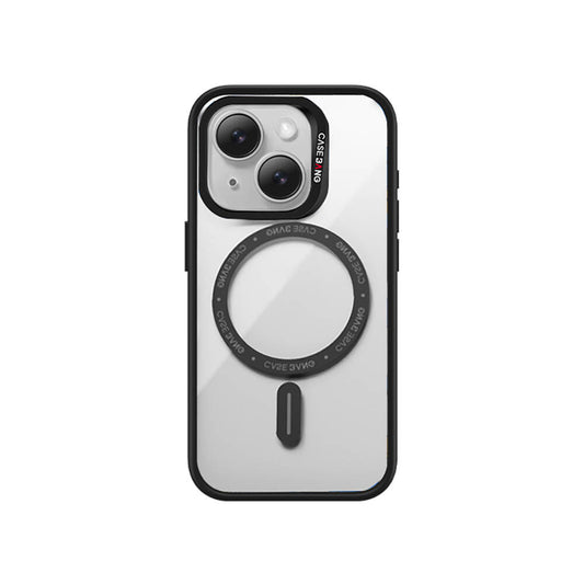 Apple iPhone 15 Kılıf M-safe Şarj Özellikli Casebang Body Frame Kapak